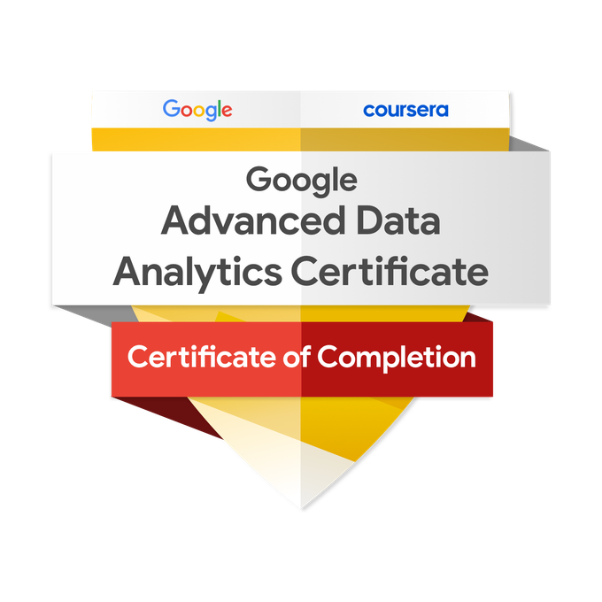 Google Advanced Data Analytics